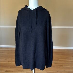HAWTHORNE long cashmere hoodie
